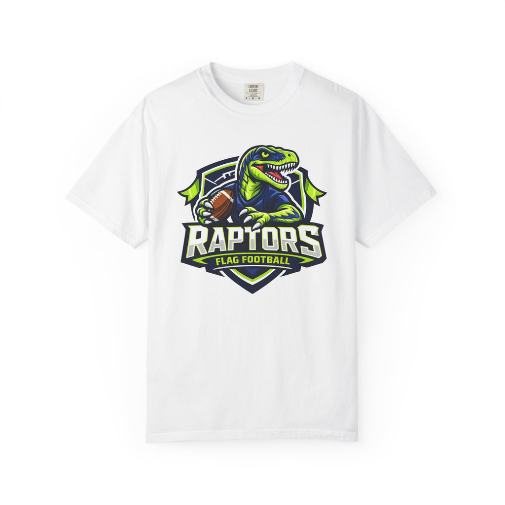 Raptors Flag Football T-Shirt — Comfort Colors