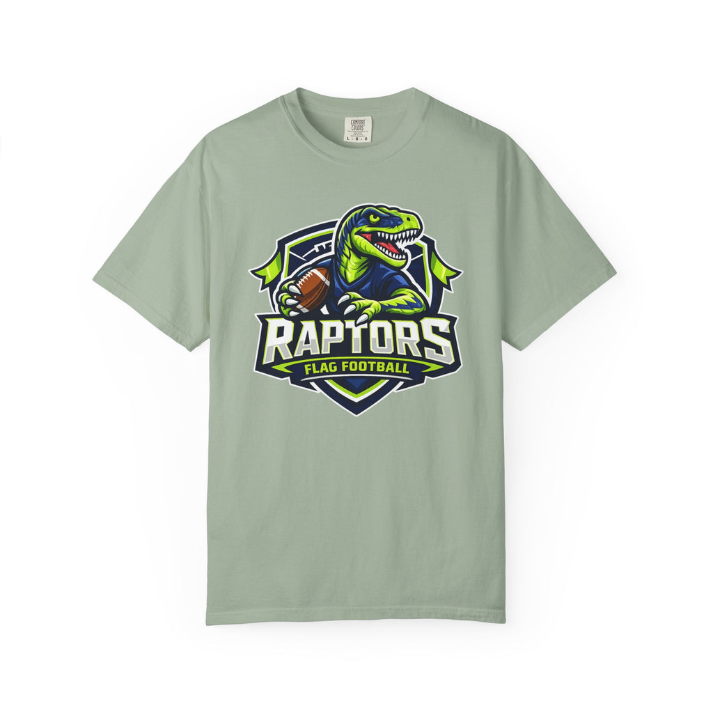 Raptors Flag Football T-Shirt — Comfort Colors