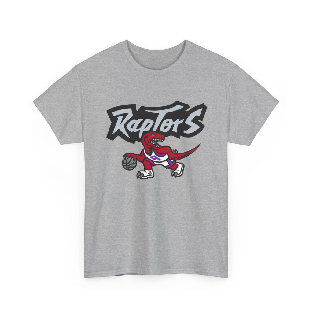 Raptors Basketball T‑Shirt – Vintage Dino Logo Tee