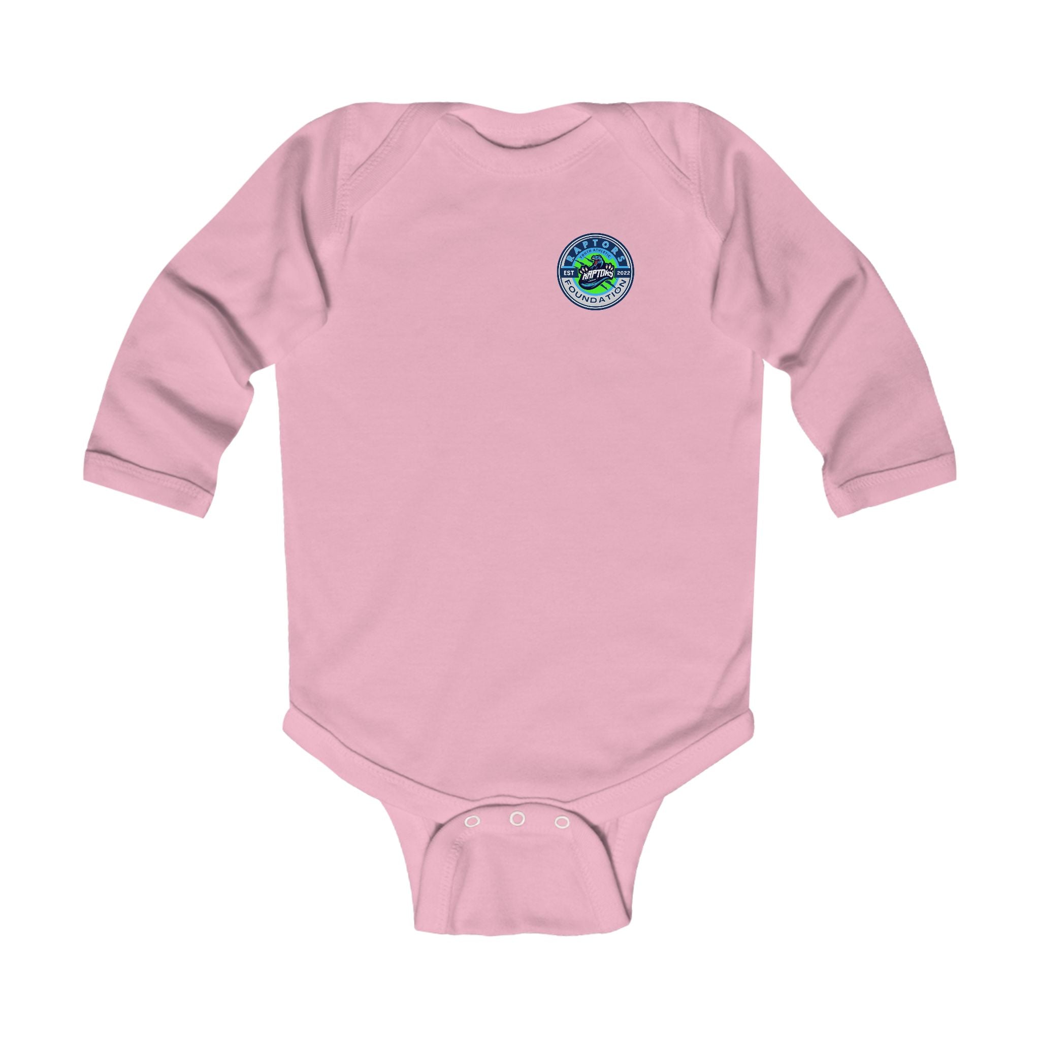 Infant Bodysuit - "Faith. Family. Raptors." Long Sleeve Baby Onesie (Seattle-Inspired)
