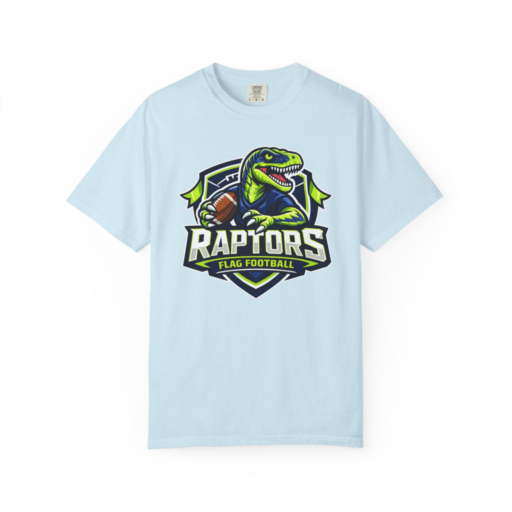 Raptors Flag Football T-Shirt — Comfort Colors