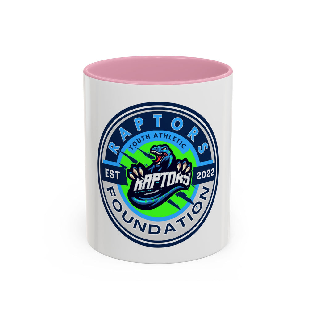 Raptors Foundation Logo Mug — Youth Athletic Team Coffee Cup (11oz/15oz)