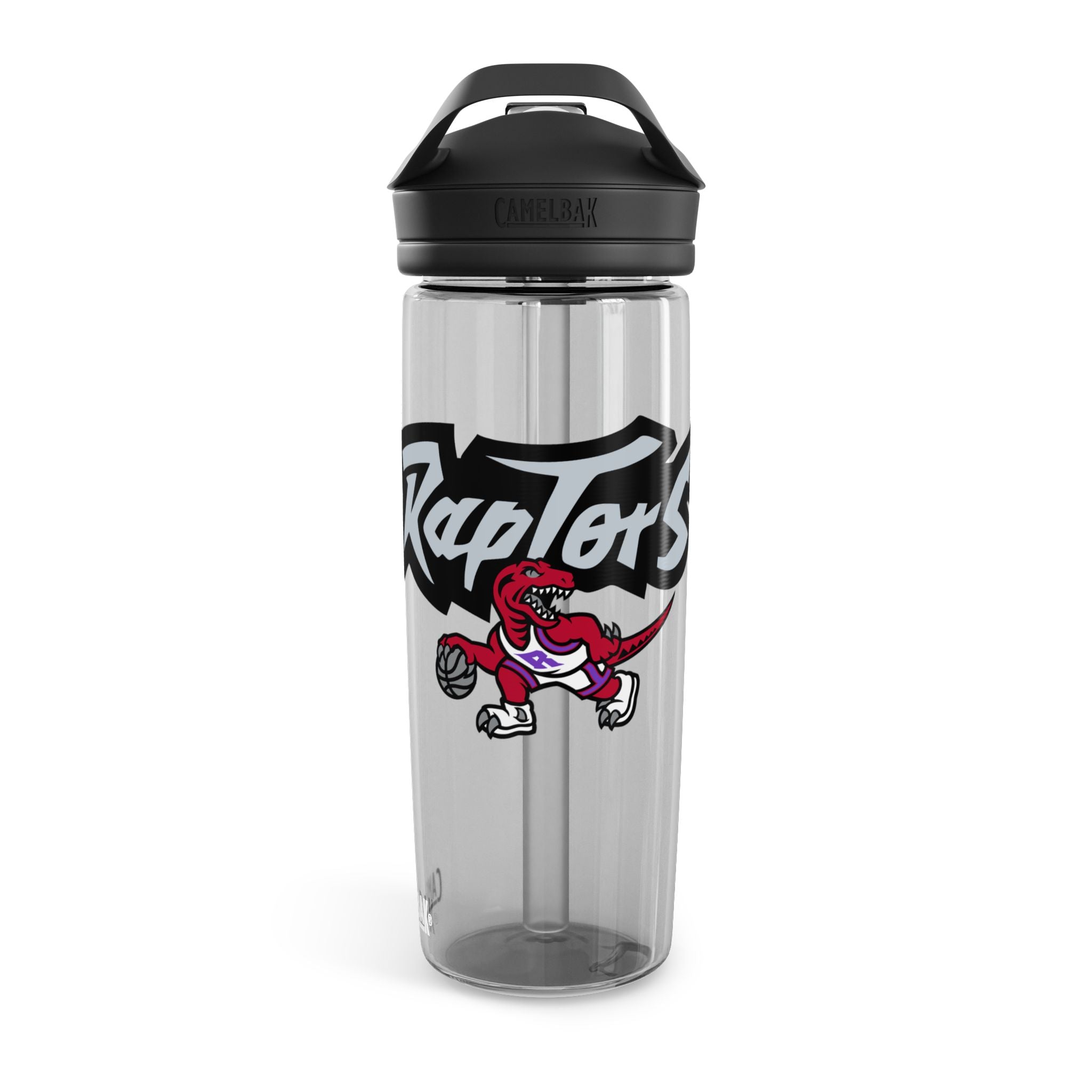 Raptors CamelBak Eddy Water Bottle — 20/25oz Sports Bottle with Straw Lid