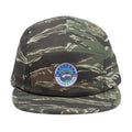Embroidered Outdoor Patch 5-Panel Cap — Adventure Wave Logo