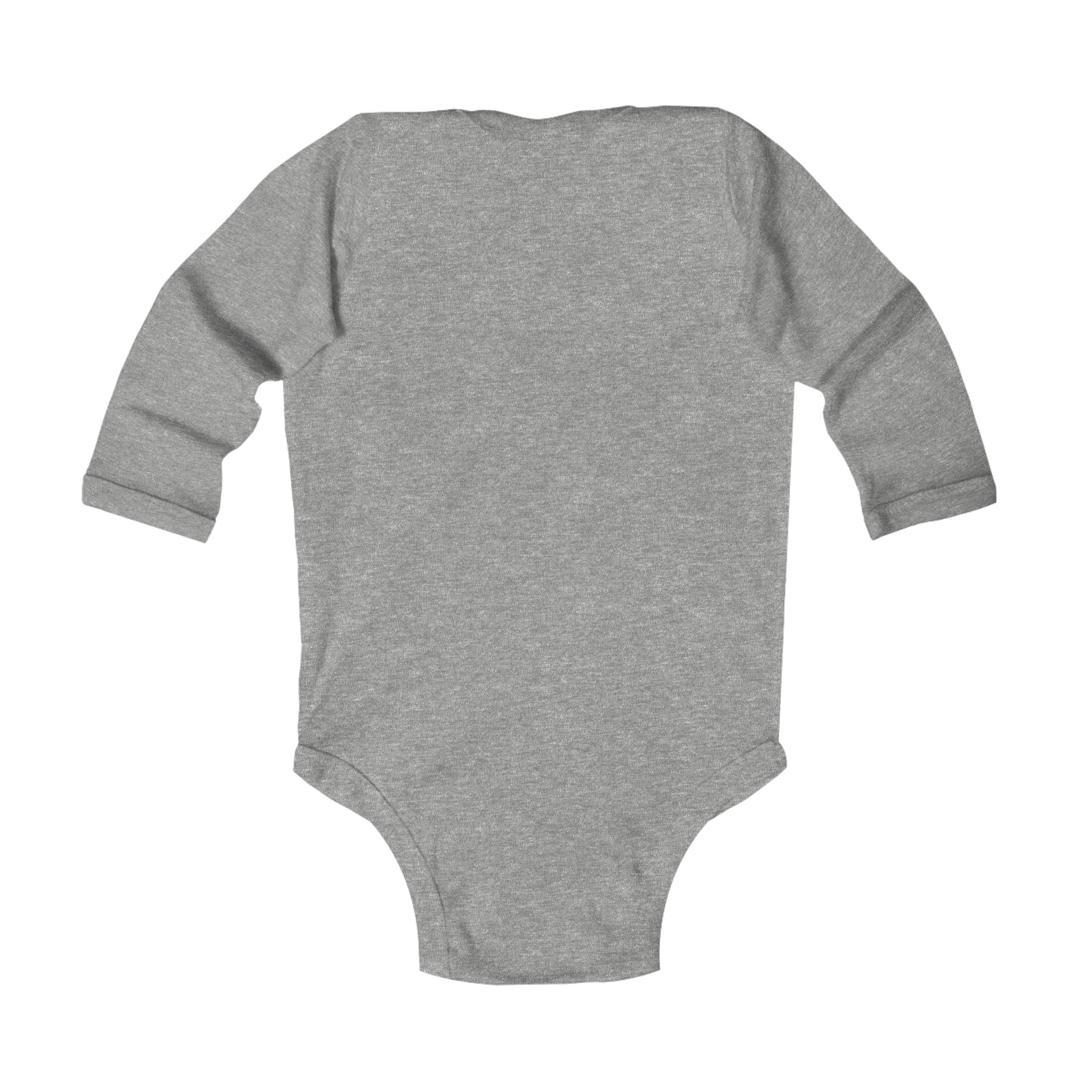 Infant Bodysuit — 'Raptors Foundation' Patch Graphic Long-Sleeve Baby Onesie