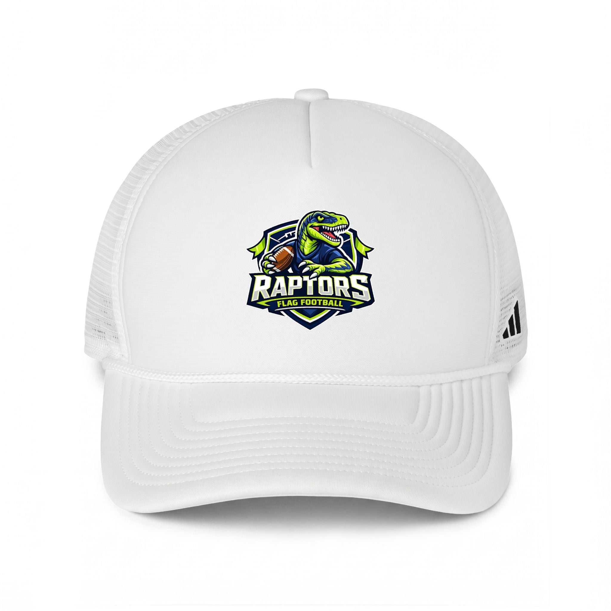 Raptors Snake Football Trucker Cap — Mesh Back Sports Hat