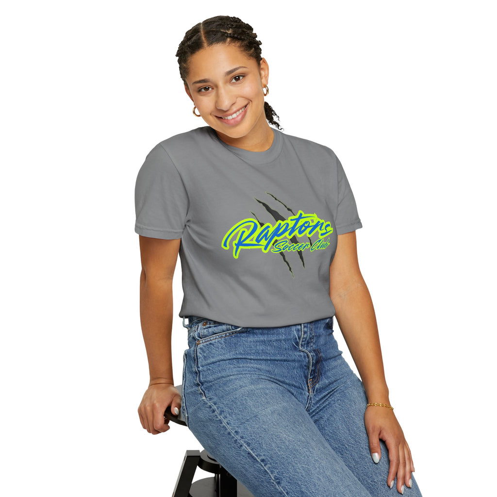 Raptors Surf Club T-Shirt — Vintage Skate Vibe Graphic Tee