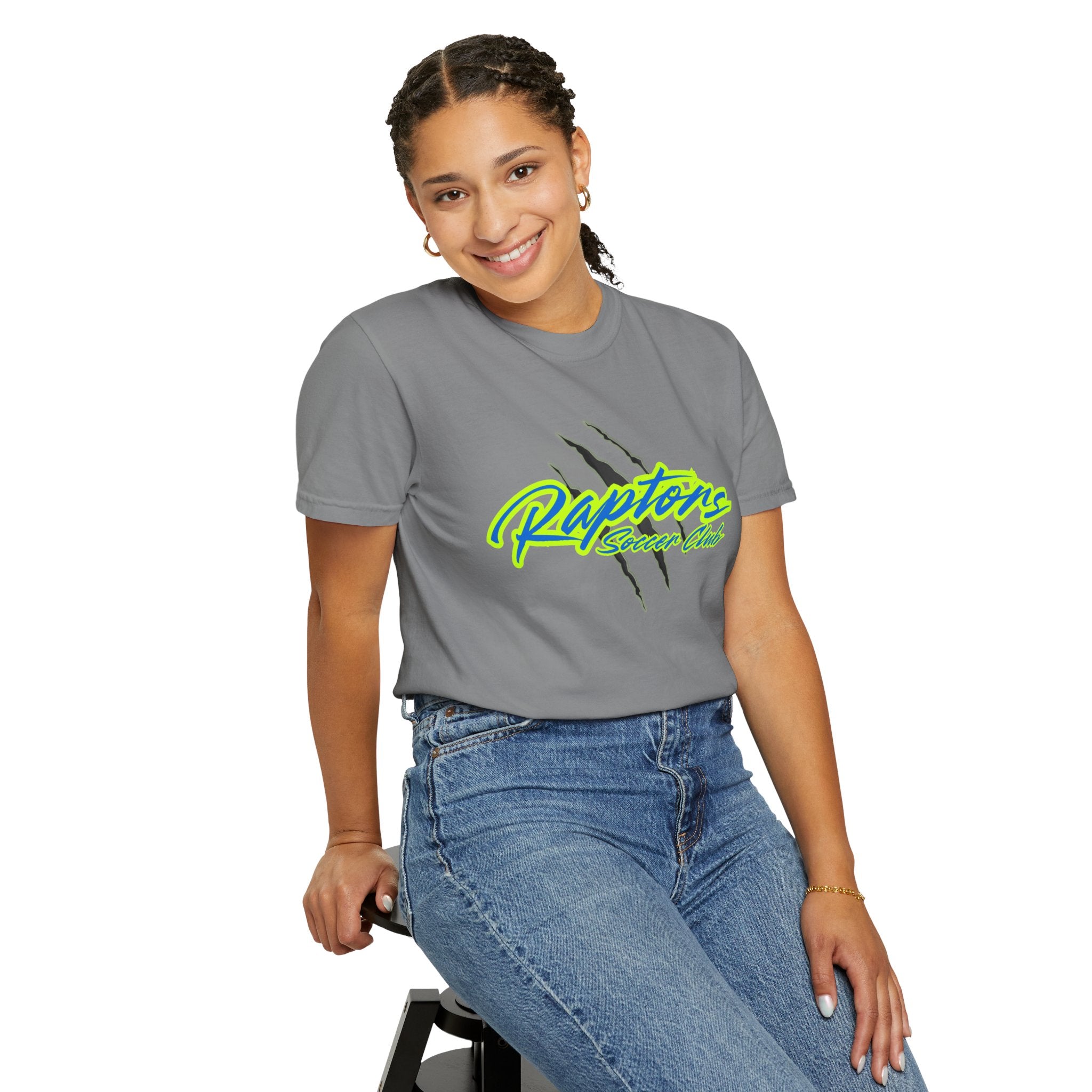 Raptors Surf Club T-Shirt — Vintage Skate Vibe Graphic Tee