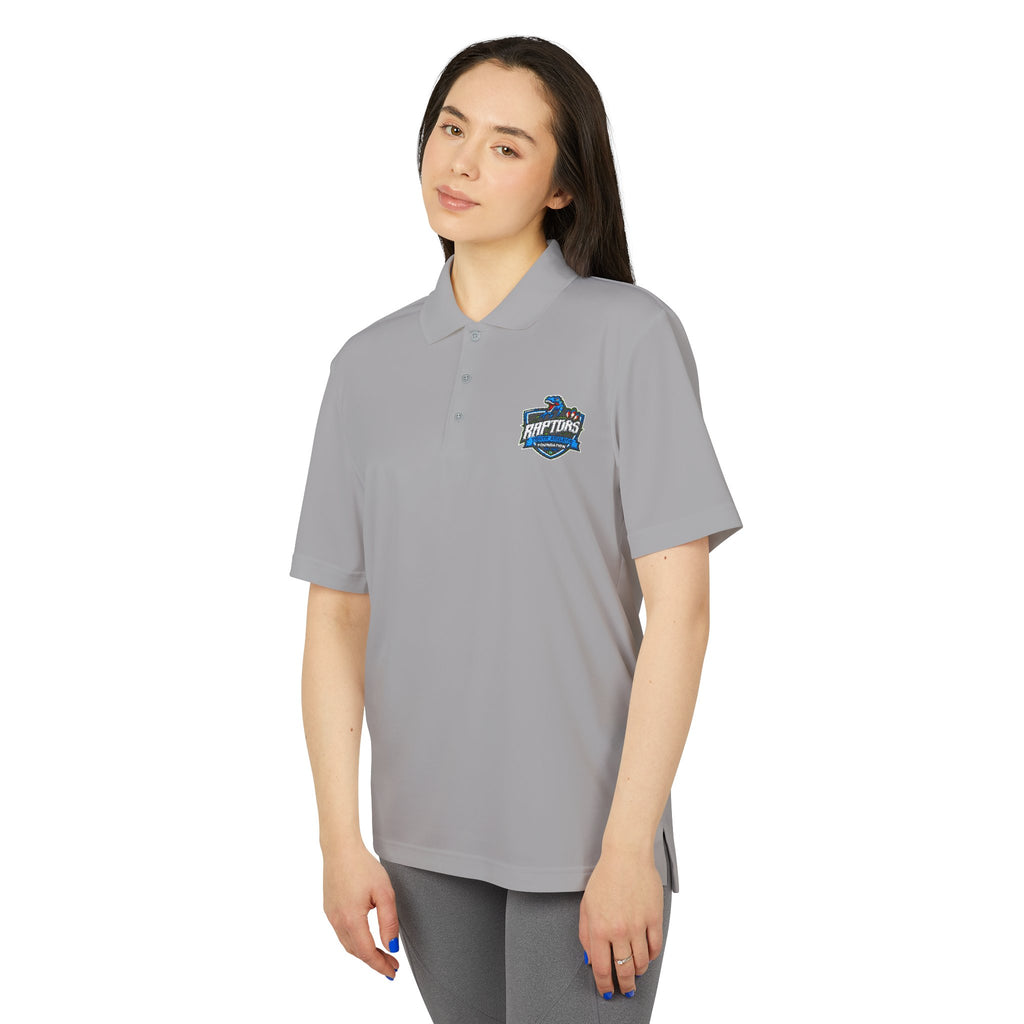 Performance Polo — Raptors Vintage Hockey Crest