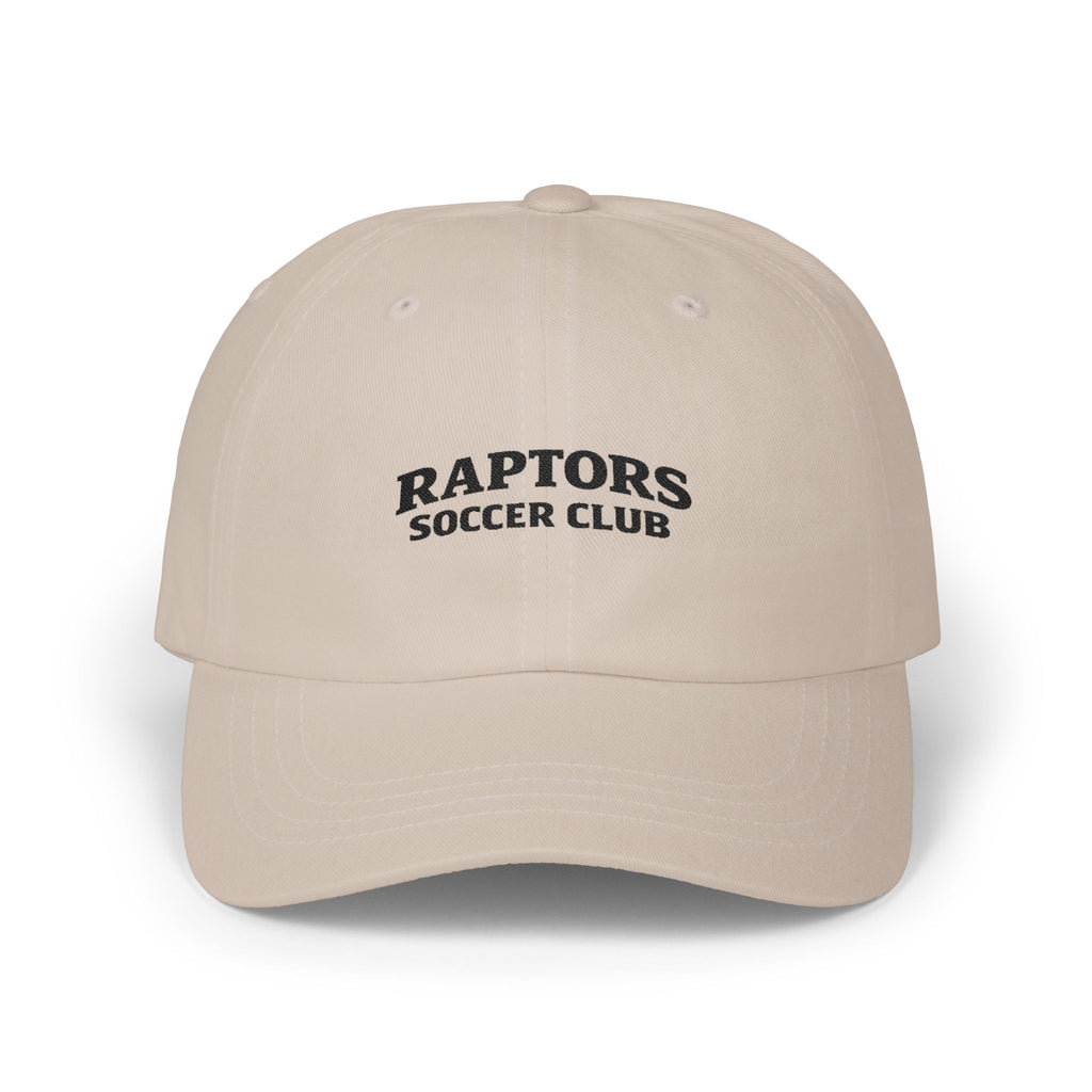 Raptors Soccer Club Classic Dad Cap — Embroidered Casual Baseball Hat