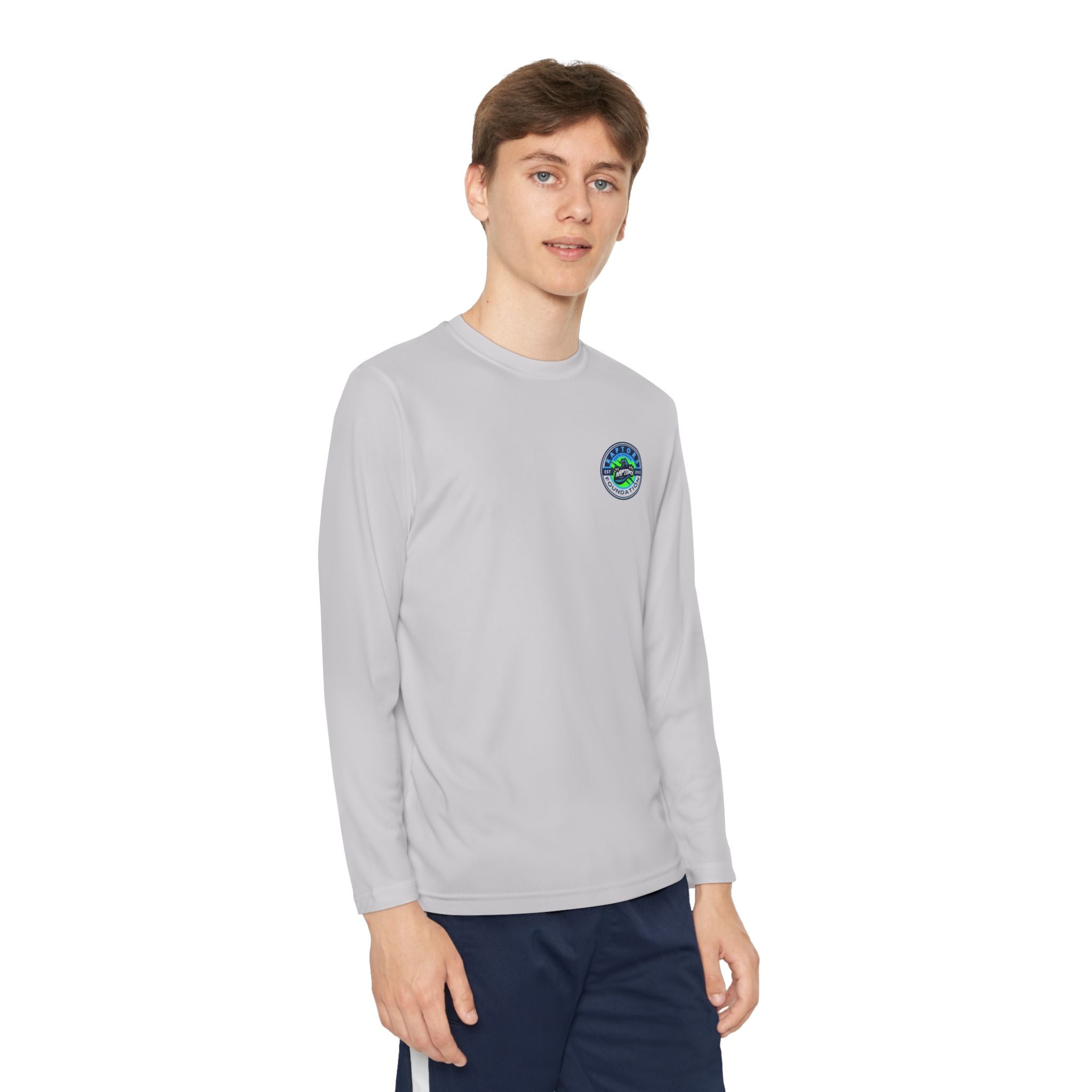 Youth Long Sleeve Tee — Faith. Family. Raptors. Team Shirt