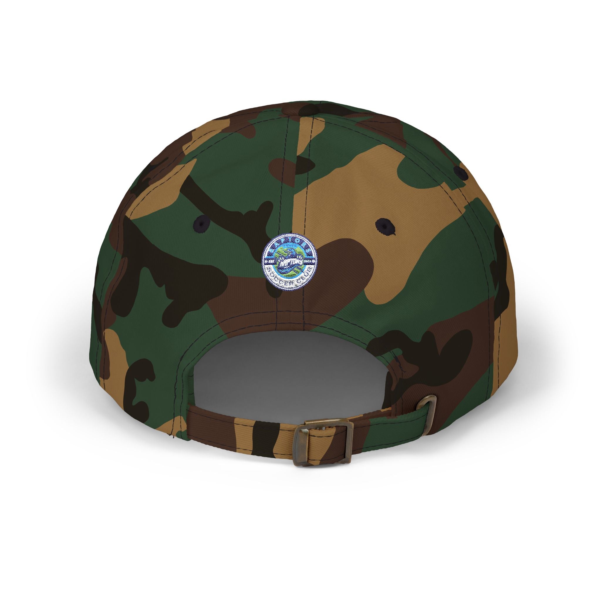 Raptors Soccer Club Camo Dad Cap — Classic Adjustable Baseball Hat