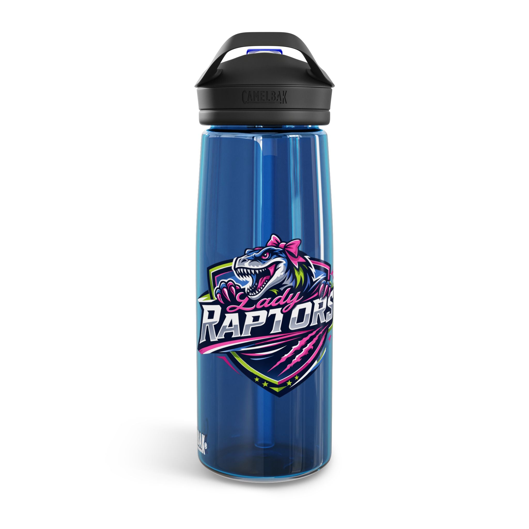 Lady Raptors CamelBak Eddy Water Bottle — 20/25oz Sports Bottle with Team Logo