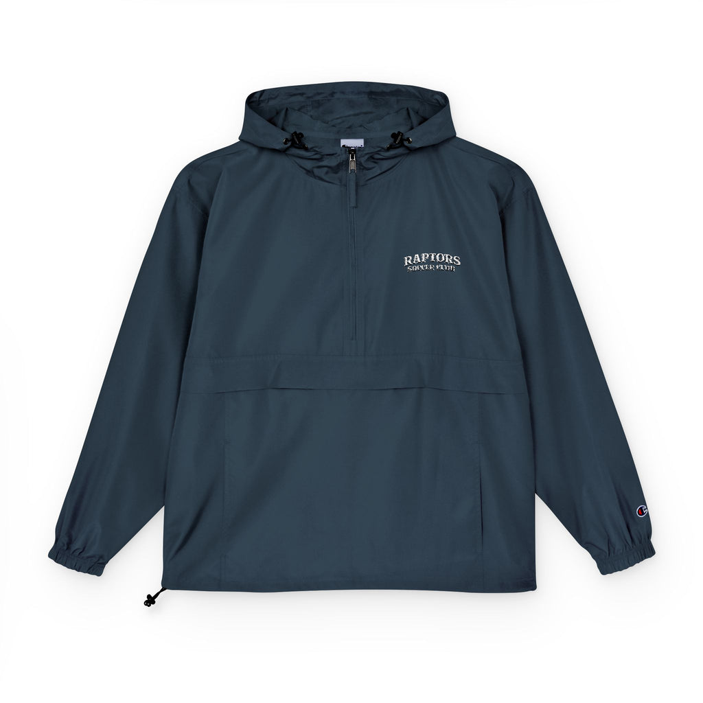Packable Anorak Jacket — Lightweight Windbreaker with Logo