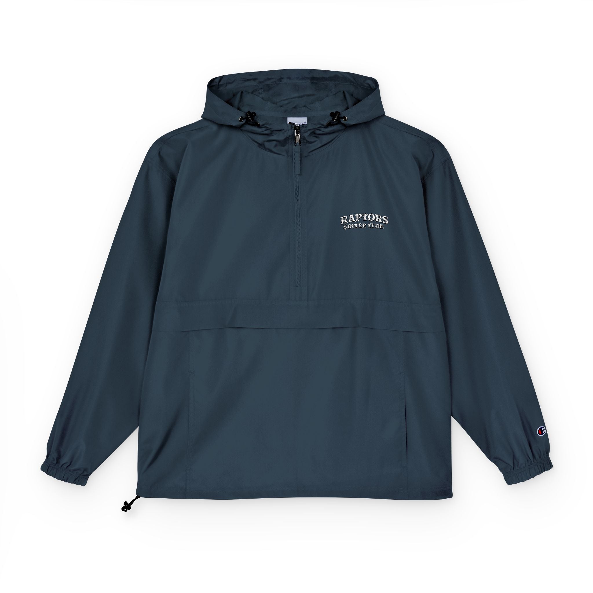 Packable Anorak Jacket — Lightweight Windbreaker with Logo