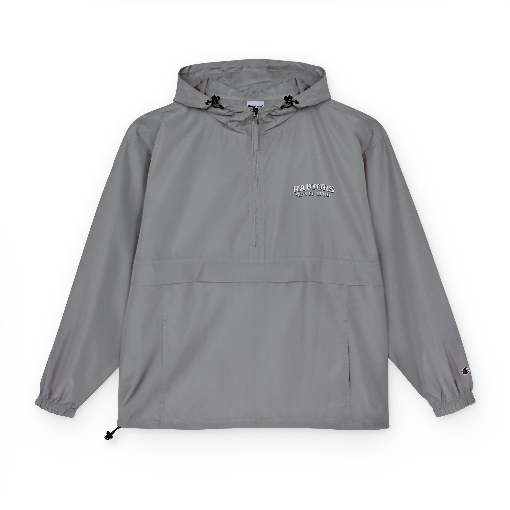 Packable Anorak Jacket — Lightweight Windbreaker with Logo