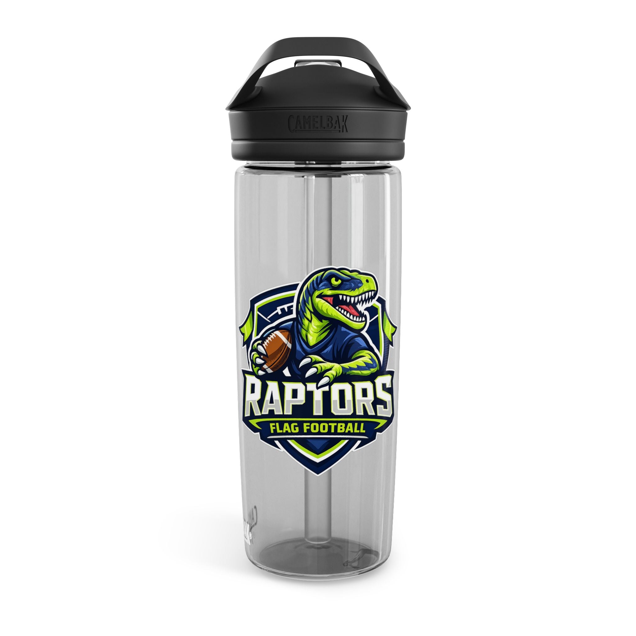 Raptors Flag Football CamelBak Eddy Water Bottle — 20/25oz Team Logo