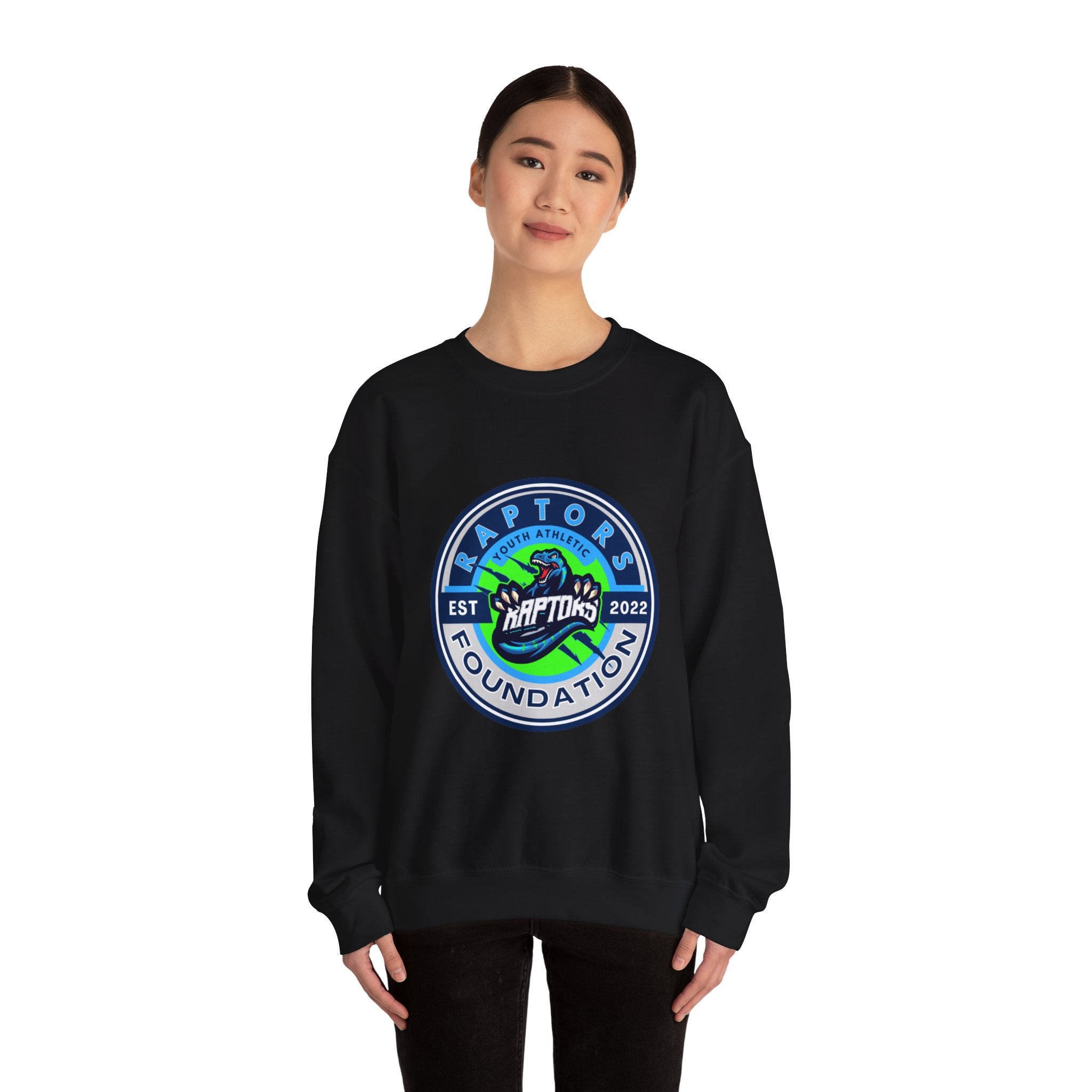 Raptors Foundation Crewneck Sweatshirt — Est. 2022 Athletic Logo
