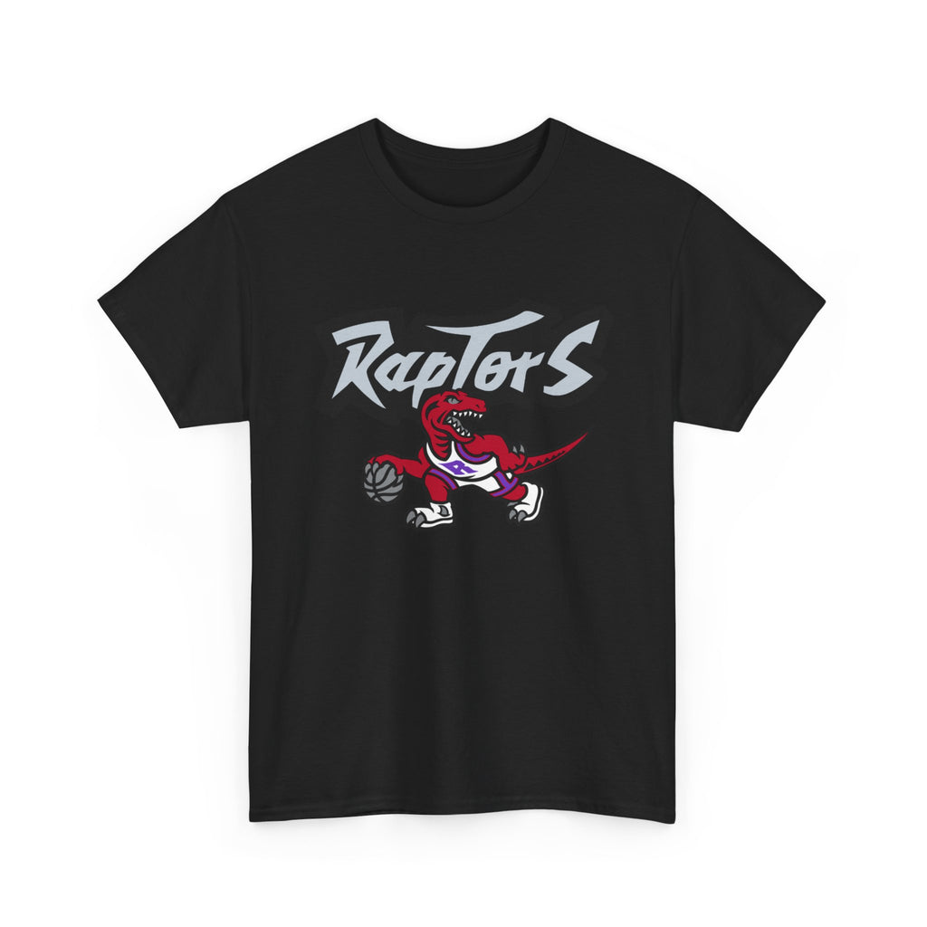 Raptors Basketball T‑Shirt – Vintage Dino Logo Tee