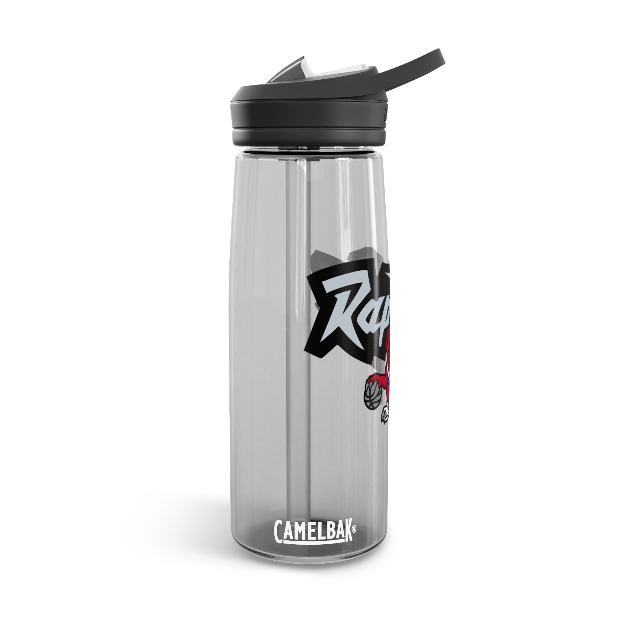 Raptors CamelBak Eddy Water Bottle — 20/25oz Sports Bottle with Straw Lid
