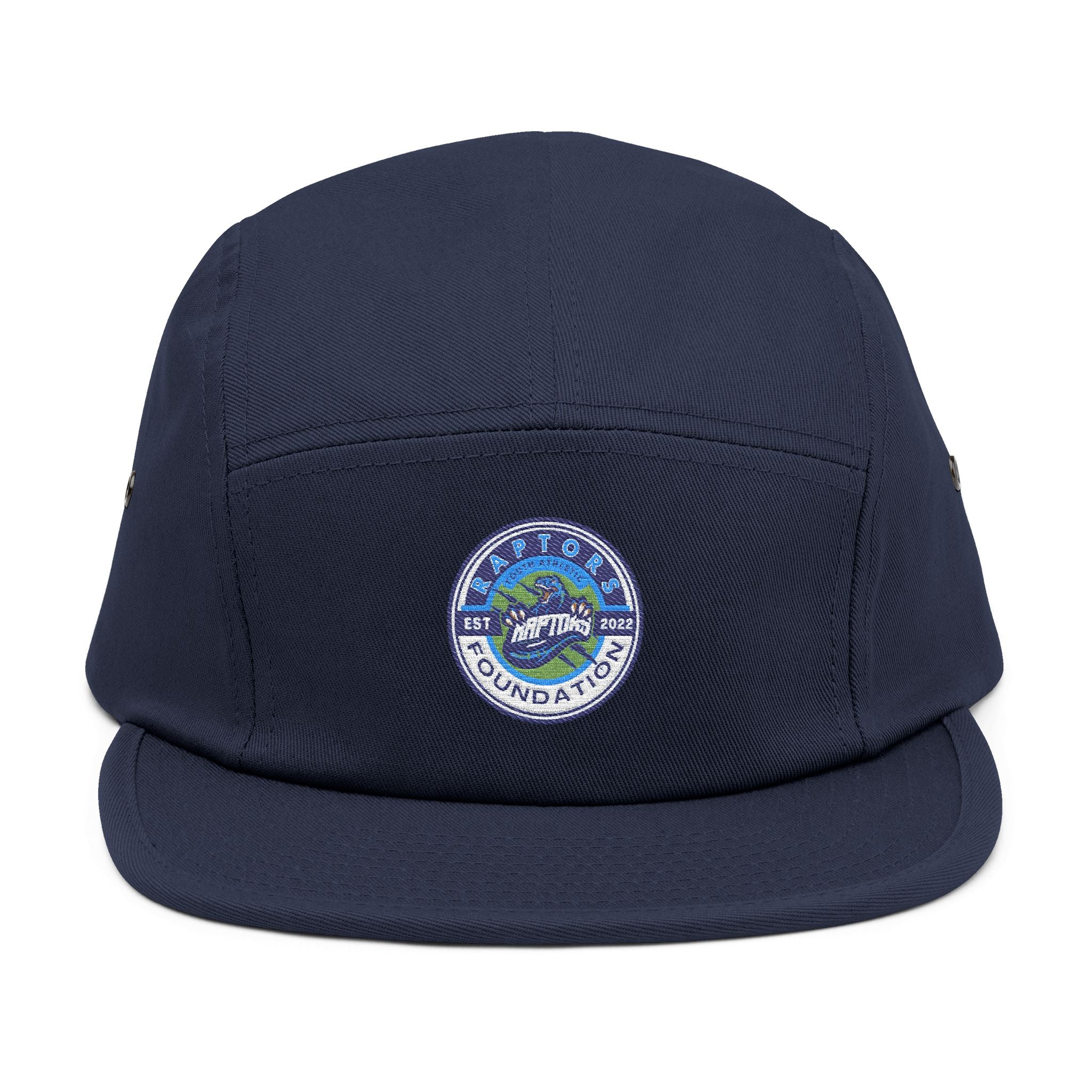 Embroidered Outdoor Patch 5-Panel Cap — Adventure Wave Logo