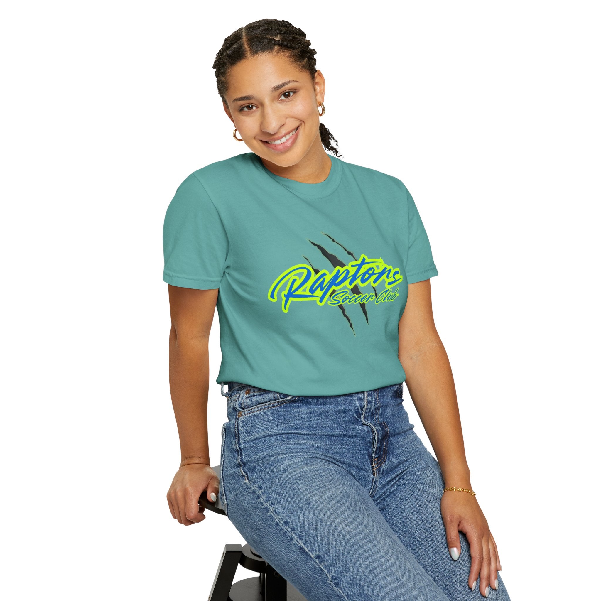 Raptors Surf Club T-Shirt — Vintage Skate Vibe Graphic Tee